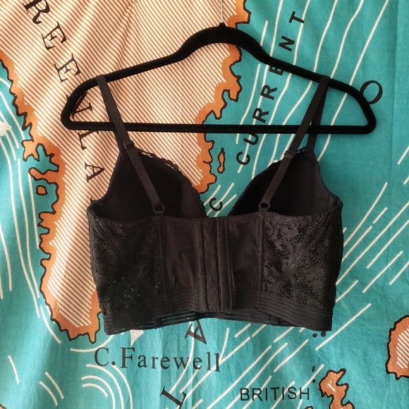 NWOT Victoria's Secret Long Line Plunge Bra - Picture 3 of 5